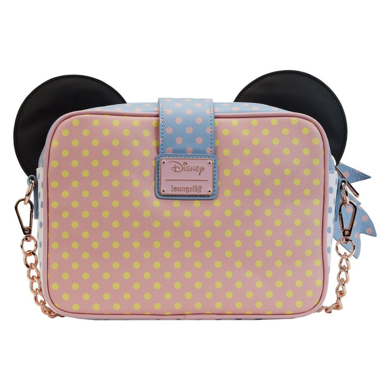 Disney - Minnie Pastel Block Dots Crossbody Bag