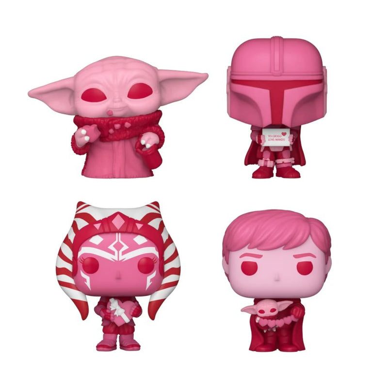 Star Wars: The Mandalorian - Valentines Day Pocket Pop! 4-Pack [RS]