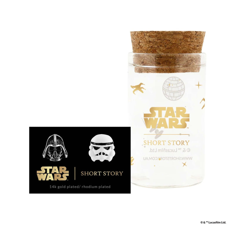 Star Wars - Darth Vader & Stormtrooper Epoxy Earrings