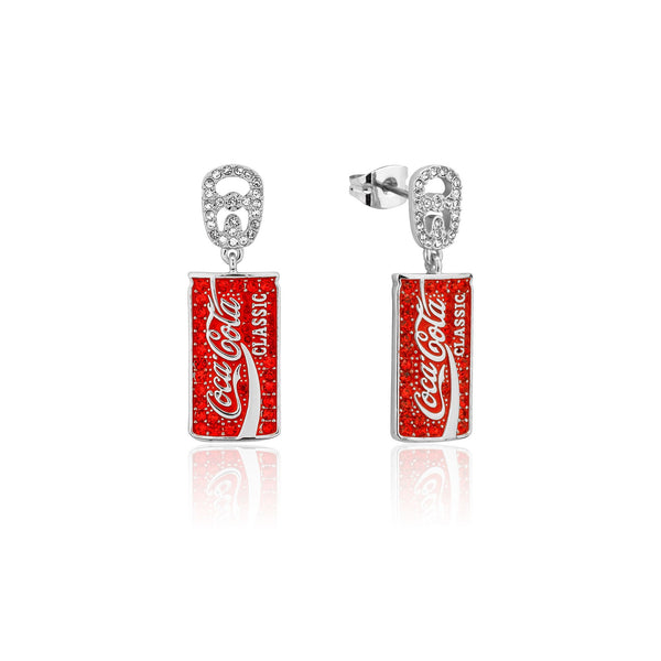 Coca-Cola - Classic Coke Can Crystal Drop Earrings