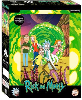 Rick And Morty 1000pc Jigsaw Puzzle - Portal