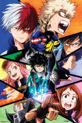 My Hero Academia - Poster - Panels