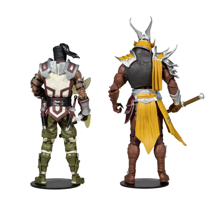 Mortal Kombat - Sub-Zero vs Shao Khan 7" Action Figure 2-pack