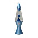 Lava Lamp Clear/Metallic Blue