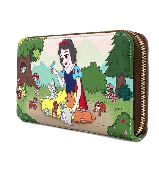 Snow White and the Seven Dwarfs - Multiscene Zip Wallet Purse