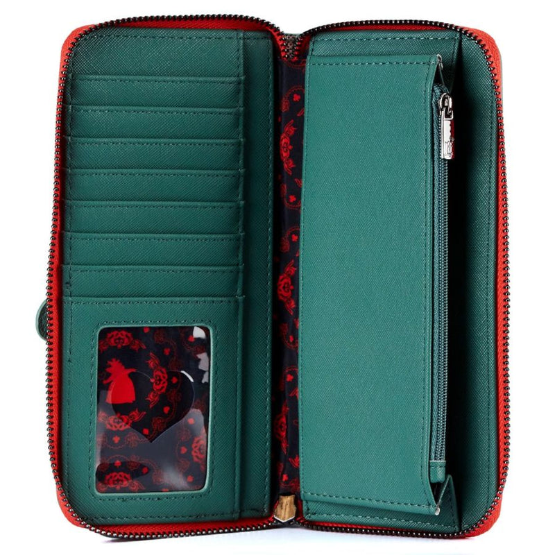 Alice in Wonderland - Queen of Hearts Zip Purse