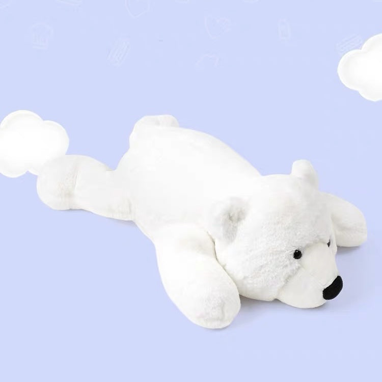 Polar Bear Lying Plush 50cm