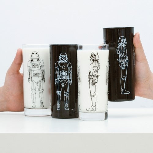 Stormtrooper - Set of 4 Glass Tumblers