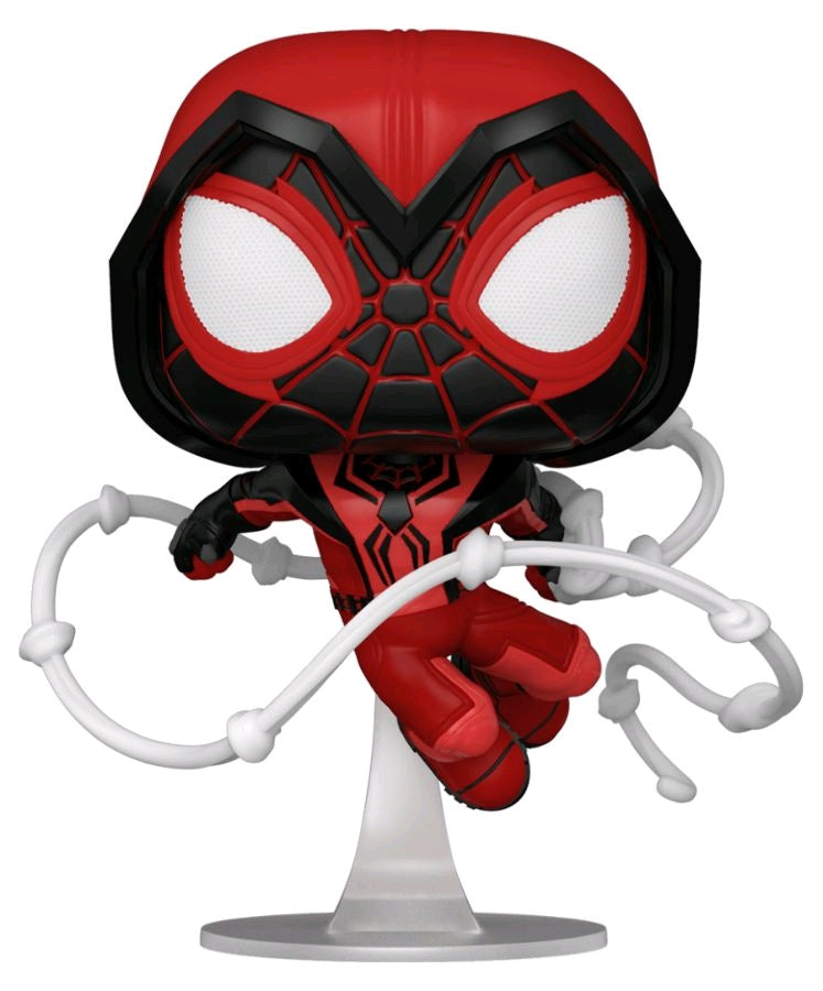 Marvel's Spider-Man: Miles Morales - Crimson Cowl Suit Pop! Vinyl