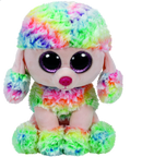 Beanie Boo Medium Rainbow Poodle