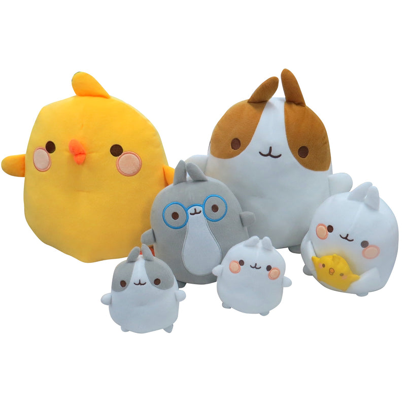 Molang Assorted Plush 30cm