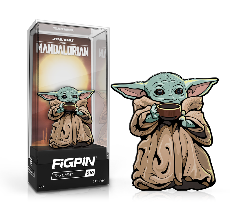 Star Wars: The Mandalorian - FiGPiN - The Child with Soup