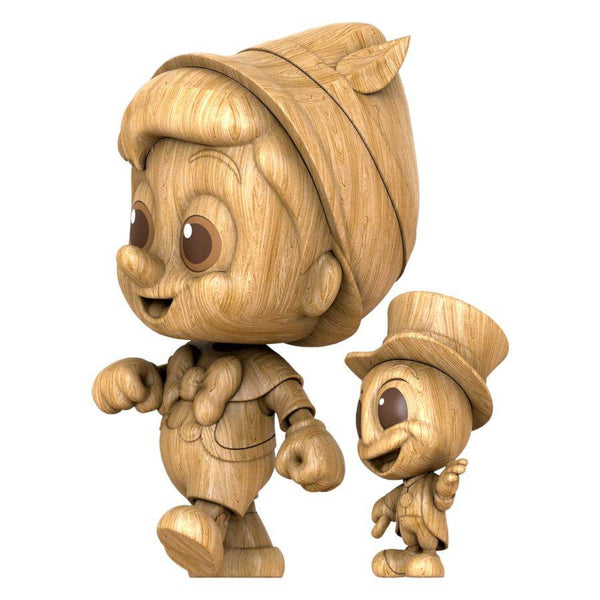 Pinocchio - Pinocchio & Jiminy Cricket (Wooden Color Version] Cosbaby