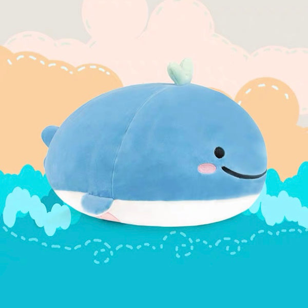 Blue Whale Plush  Cushion