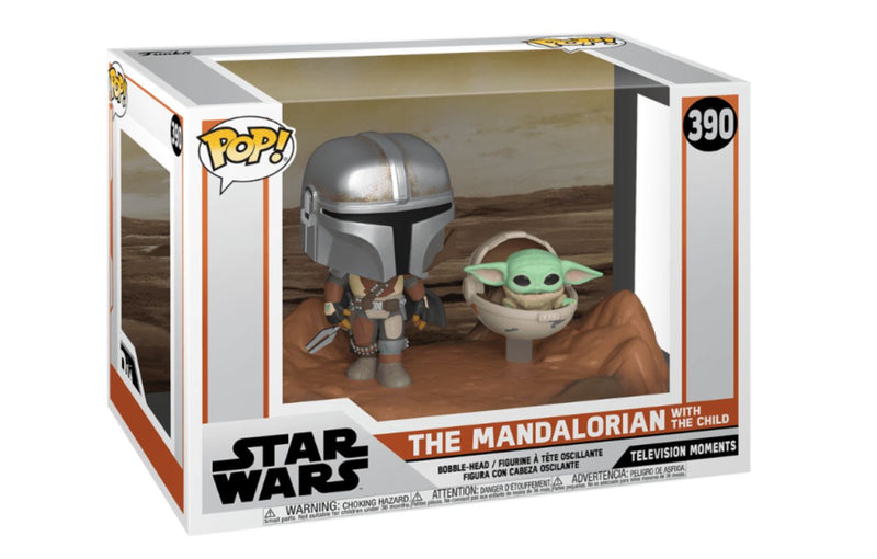 Star Wars: The Mandalorian - Mandalorian & Child Movie Moment Pop! Vinyl