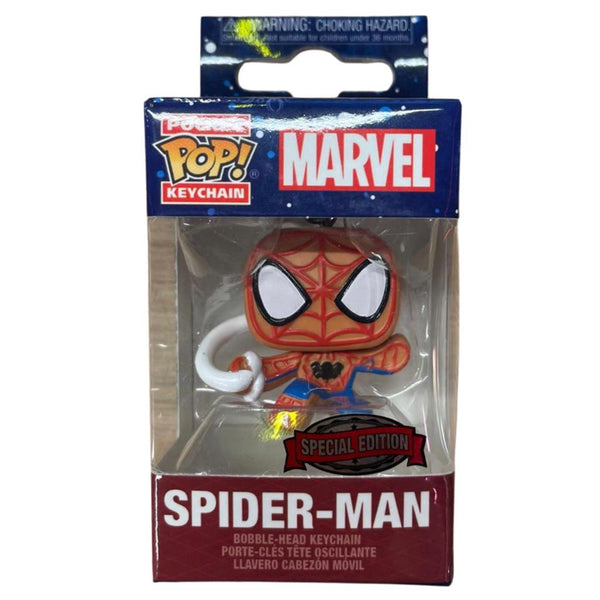 Spider-Man - Spider-Man Holiday US Exclusive Pocket Pop! Keychain [RS]