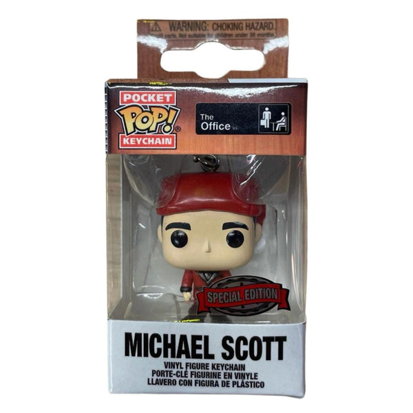 The Office - Santa Michael US Exclusive Pocket Pop! Keychain [RS]