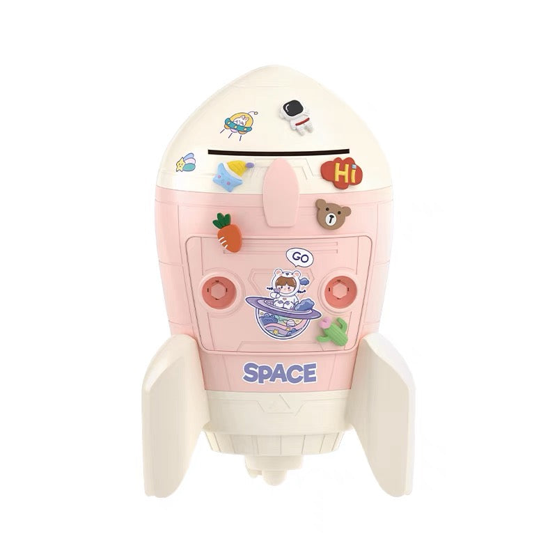 Rocket Piggy Bank