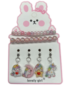 Kid’s 2pc Bracelet and Charms Set - Unicorns