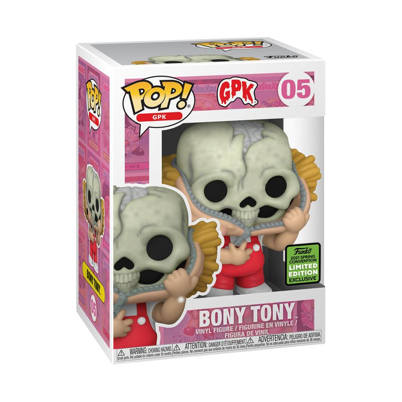 Garbage Pail Kids - Bony Tony ECCC 2021 US Exclusive Pop! Vinyl [RS]