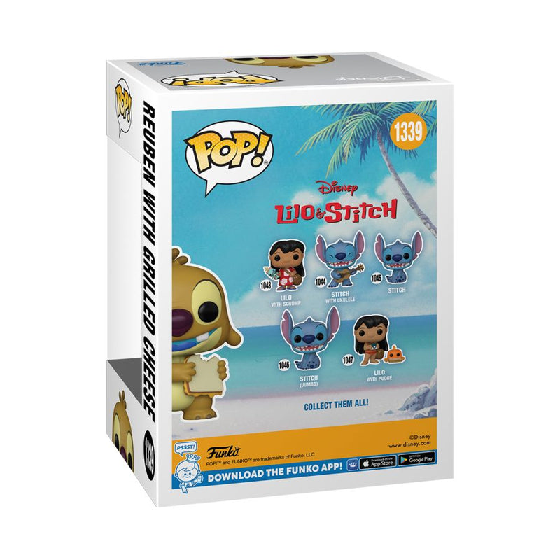 Figurine Funko Pop Disney N°1339 Lilo et Stitch Reuben with Grilled