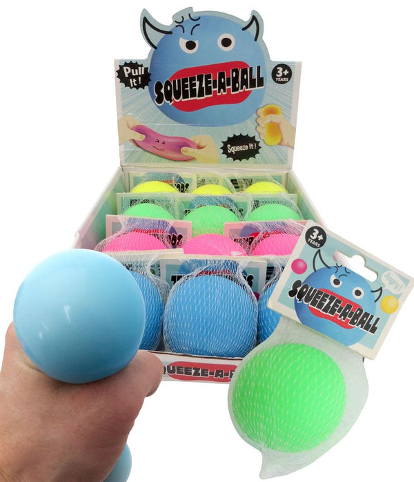 Squeeze Neon Ball 6.5cm