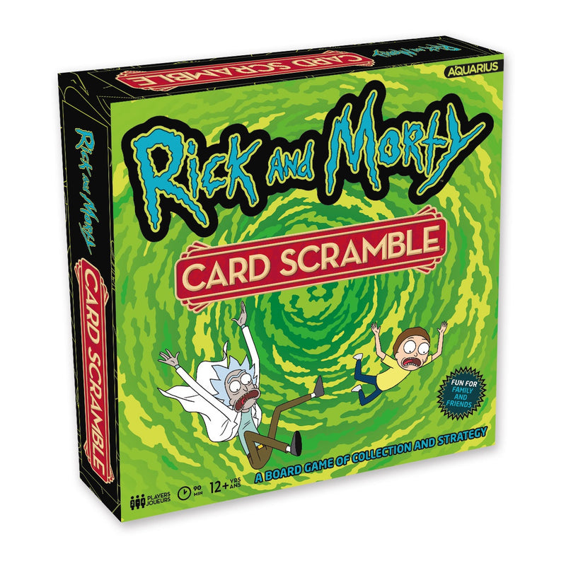 Rick & Morty Card Scramble Board Game