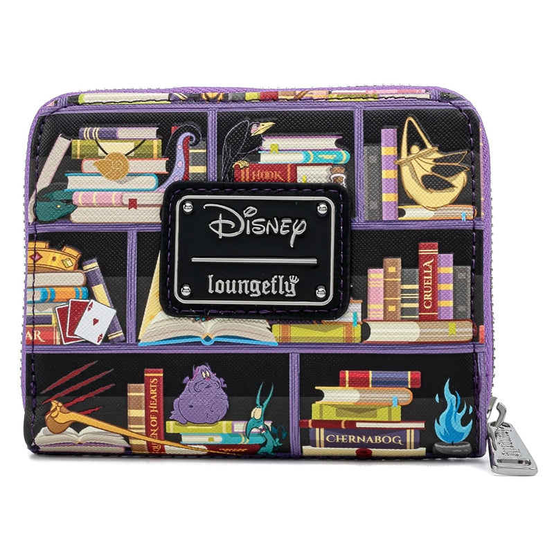 Disney - Villains Books Zip Around Purse