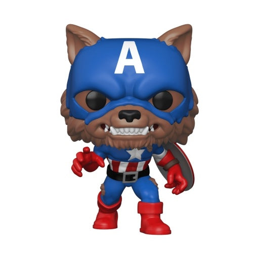Captain America - Capwolf Year of The Shield Pop! Vinyl FUNKON SD21