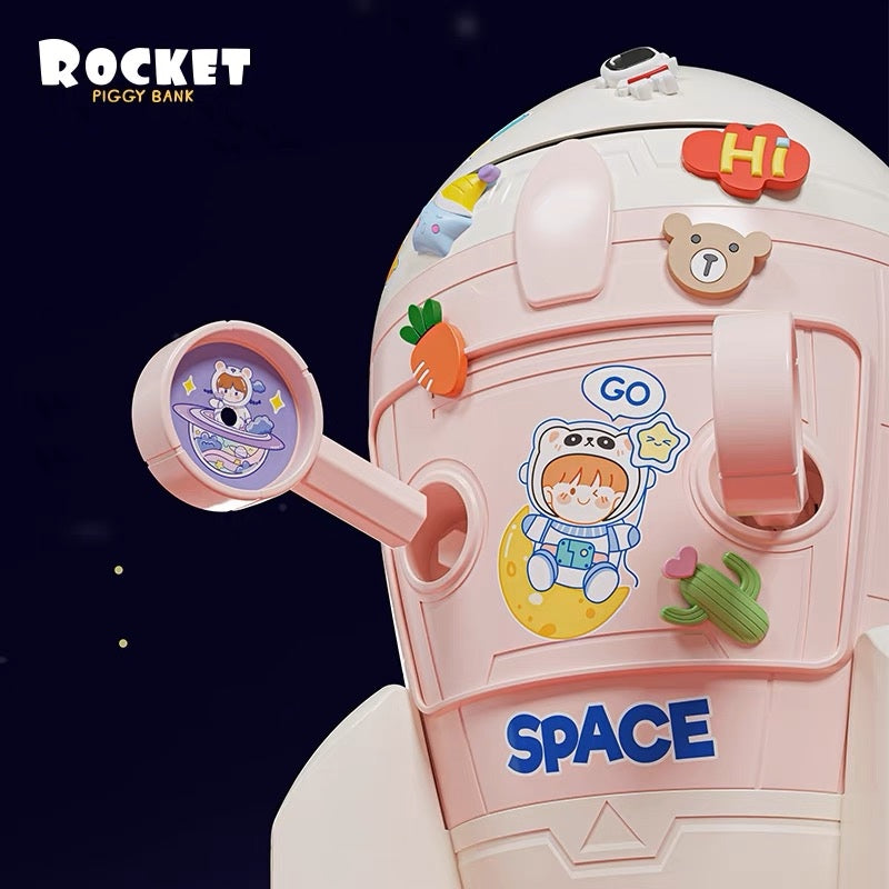 Rocket Piggy Bank