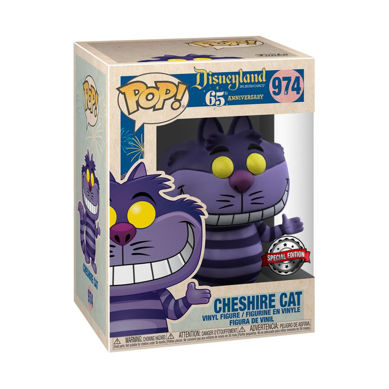 Disneyland 65th Anniversary - Cheshire Cat US Exclusive Pop! Vinyl [RS]