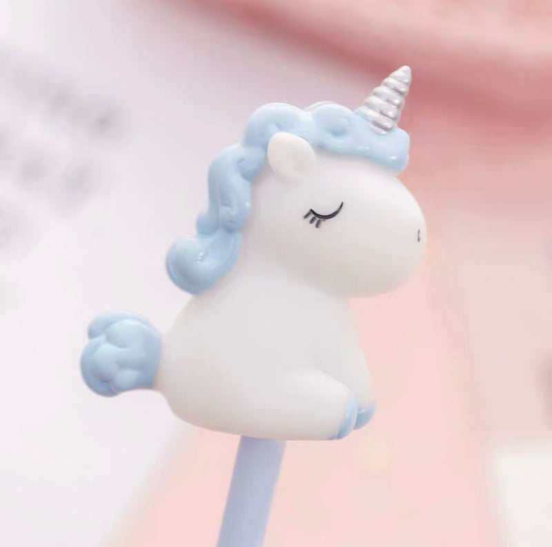 Pen with Baby Unicorn Topper