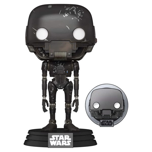 Star Wars: Across the Galaxy - K-2SO Pop! Vinyl with Pin [RS]
