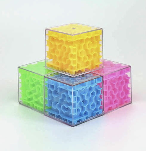 3D Brain Maze Cube assorted
