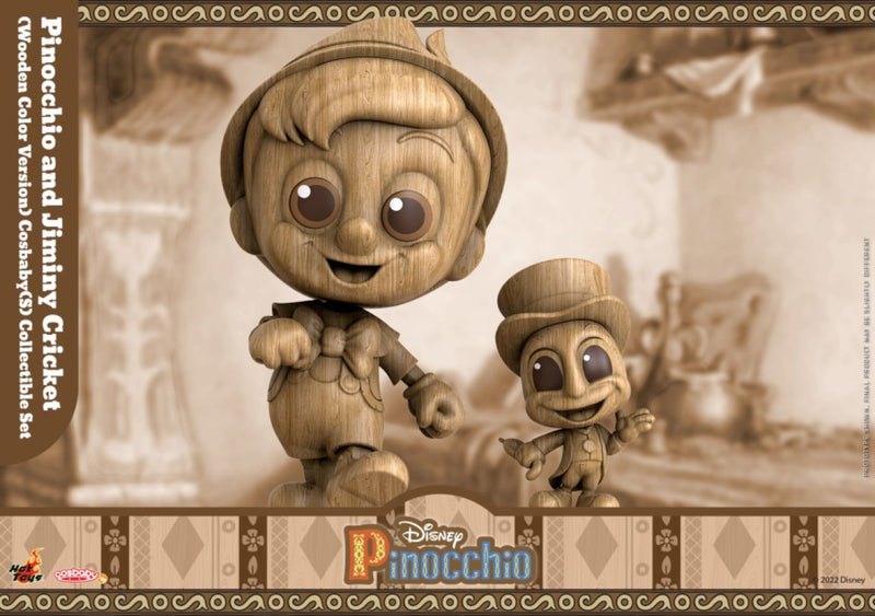 Pinocchio - Pinocchio & Jiminy Cricket (Wooden Color Version] Cosbaby Set
