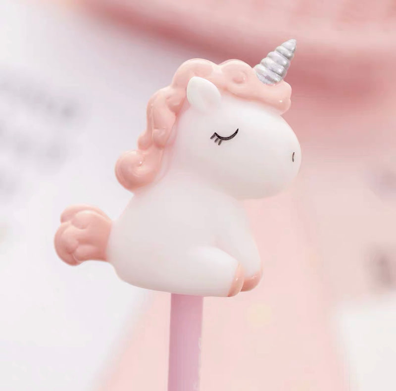Pen with Baby Unicorn Topper