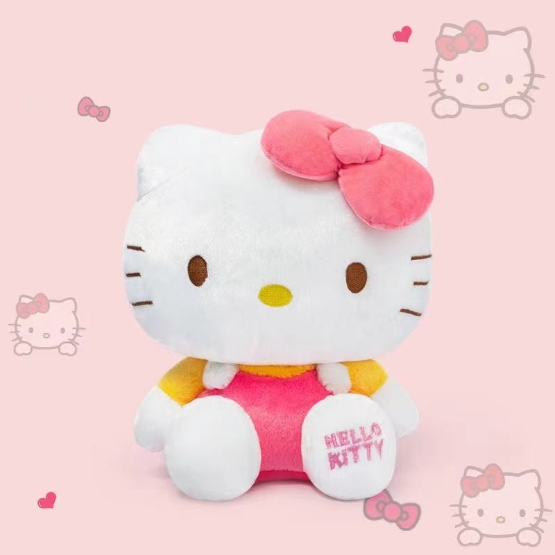 Hello Kitty Overalls Jumbo Plushy - 22”