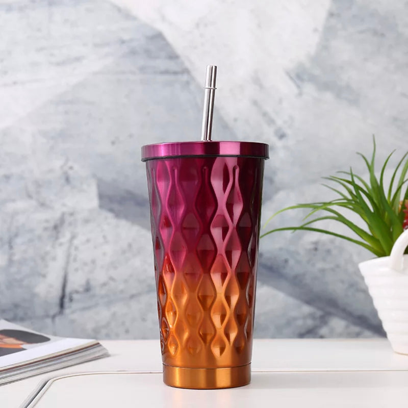 Matrix S/S Travel Cup with Straw