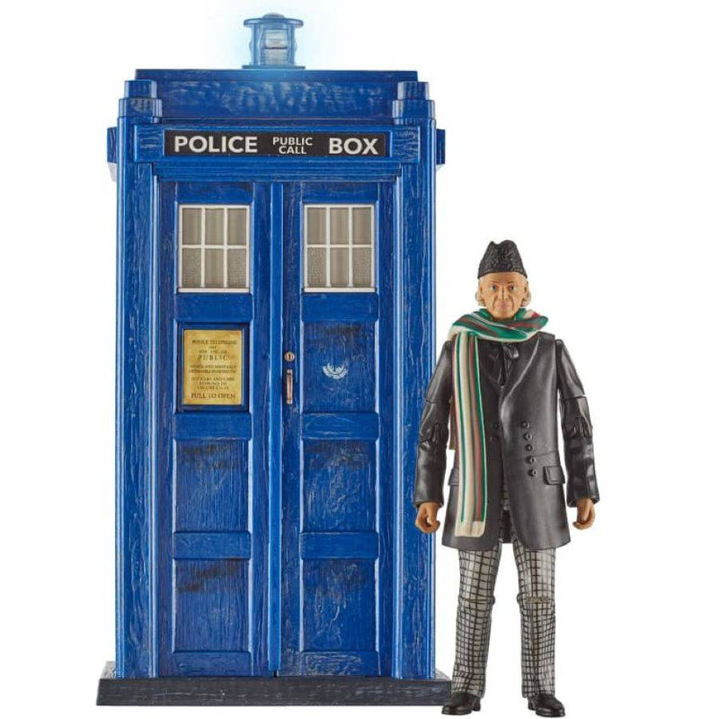 Doctor Who - The First Doctor (Bradley) & Electronic TARDIS Collector Figure Set