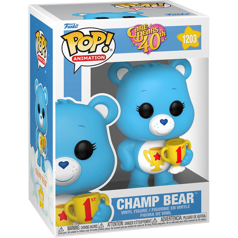 Care Bears 40th Anniversary - Champ Bear (with chase) Pop! Vinyl