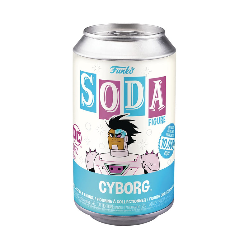 Teen Titans Go! - Cyborg (with chase) Vinyl Soda