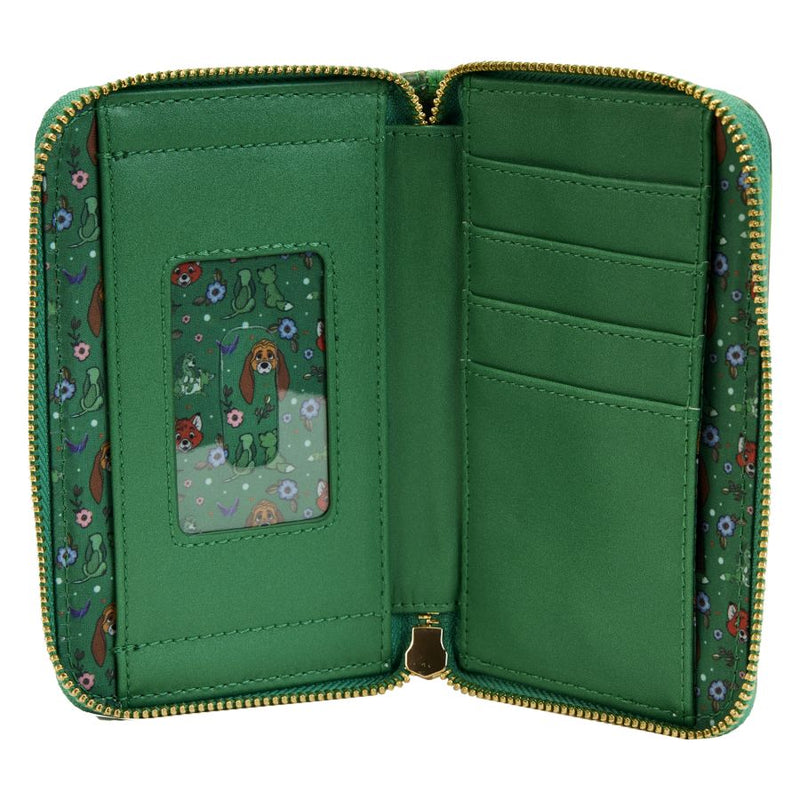 The Fox & the Hound - Classic Book Zip Around Purse