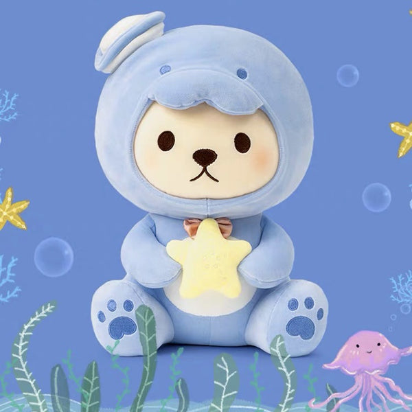 Sailor Dolphin Teddy Bear Plush - 45cm