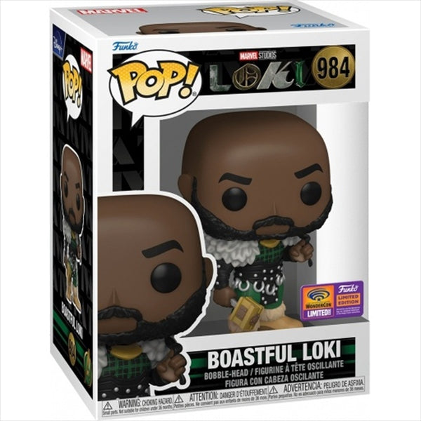 Loki (TV) - Boastful Loki WonderCon Exclusive Pop! Vinyl [RS]