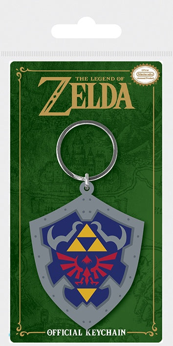 The Legend of Zelda - Hylian Shield Rubber Keyring