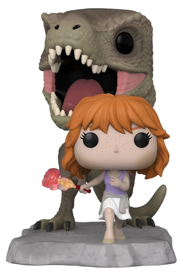 Jurassic World - Claire with Flare T-Rex Chase Pop! Moment [RS]