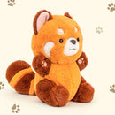 Red Panda Plush (Sitting) - 35cm