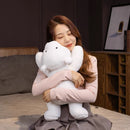 Polar Bear Lying Plush 50cm