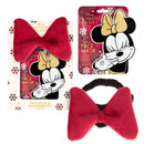 Disney Minnie Burgundy Face Mask & Headband Set