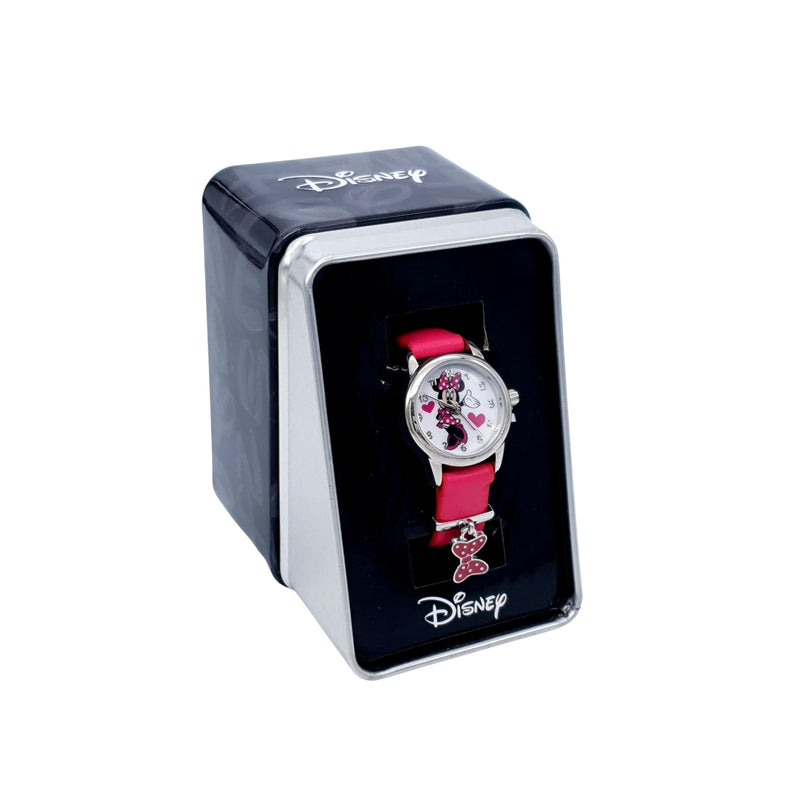 Disney Minnie Mouse Adult Specialty Watch Pink Leather Strap